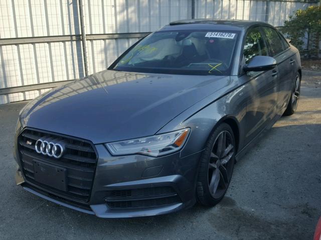 WAUH2AFC9GN017961 - 2016 AUDI S6 PRESTIG GRAY photo 2