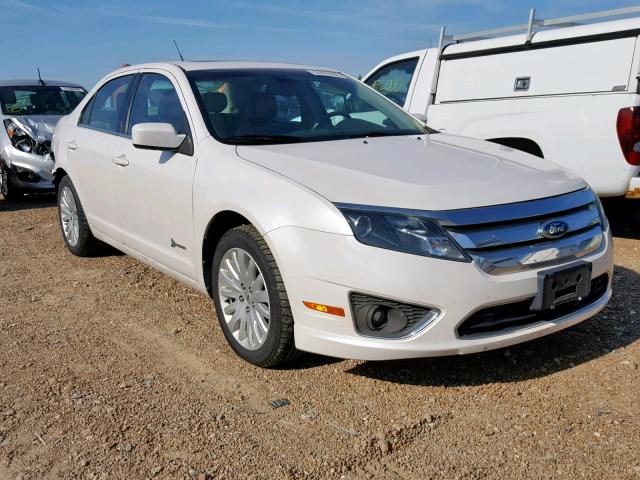 3FADP0L36BR148794 - 2011 FORD FUSION HYB WHITE photo 1