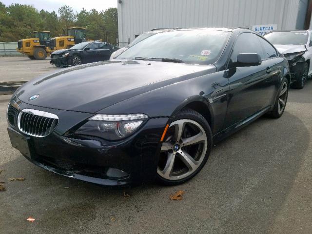 WBAEA53508CV91512 - 2008 BMW 650 I BLACK photo 2