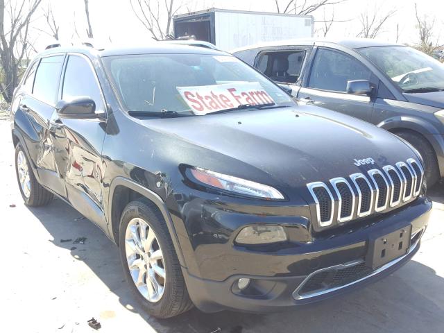 1C4PJLDB2FW580026 - 2015 JEEP CHEROKEE L BLACK photo 1