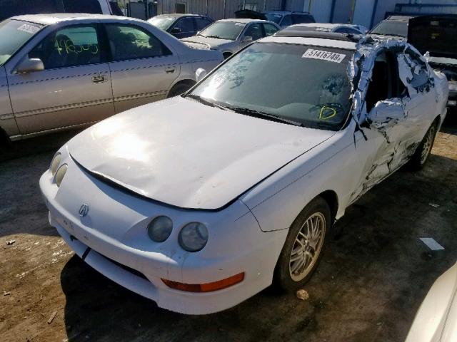 JH4DB7658YS001726 - 2000 ACURA INTEGRA LS WHITE photo 2