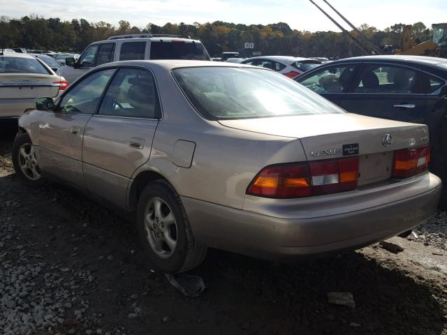 JT8BF28G3X0186596 - 1999 LEXUS ES 300 BEIGE photo 3