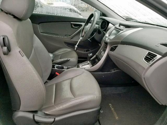 KMHDH6AE8DU008168 - 2013 HYUNDAI ELANTRA CO SILVER photo 5