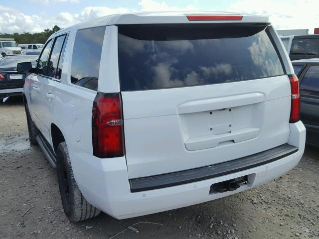 1GNLCDEC7GR144379 - 2016 CHEVROLET TAHOE POLI WHITE photo 3