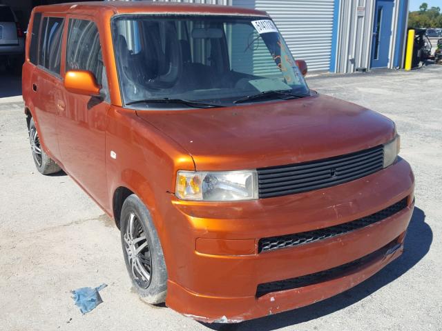JTLKT324740159447 - 2004 TOYOTA SCION XB ORANGE photo 1