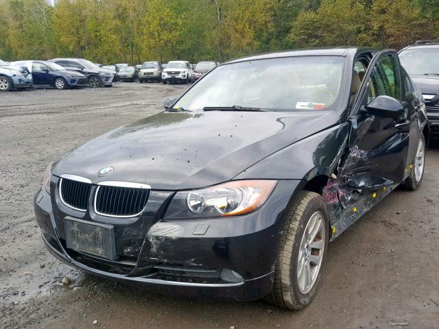 WBAVD13536KV14071 - 2006 BMW 325 XI BLACK photo 2