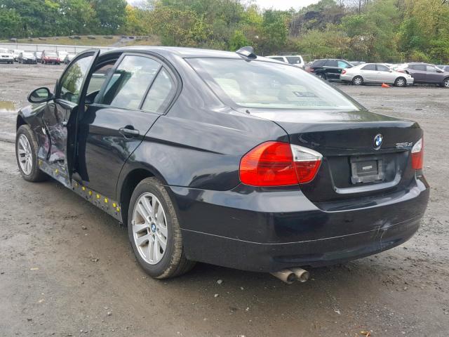 WBAVD13536KV14071 - 2006 BMW 325 XI BLACK photo 3