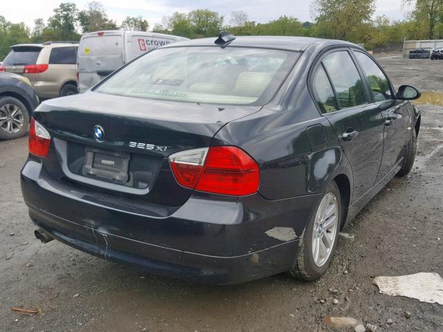 WBAVD13536KV14071 - 2006 BMW 325 XI BLACK photo 4