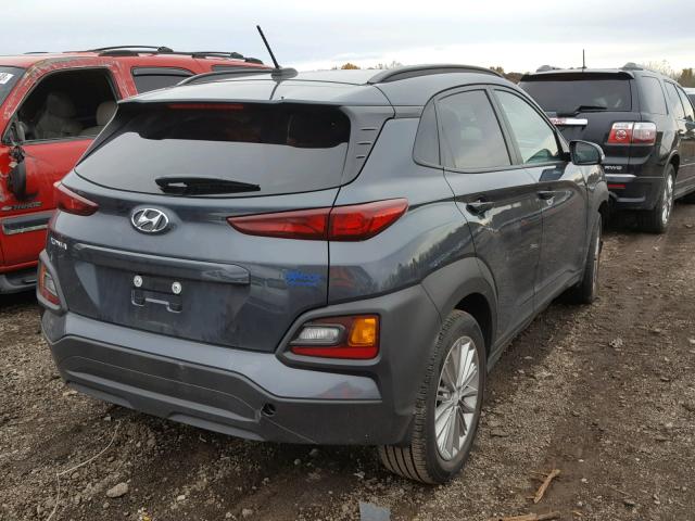 KM8K22AA5JU087177 - 2018 HYUNDAI KONA SEL CHARCOAL photo 4