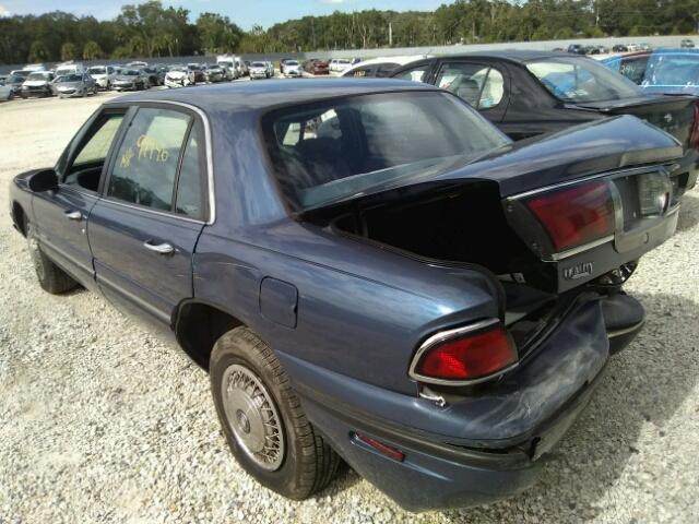 1G4HP52K7VH527032 - 1997 BUICK LESABRE CU BLUE photo 3