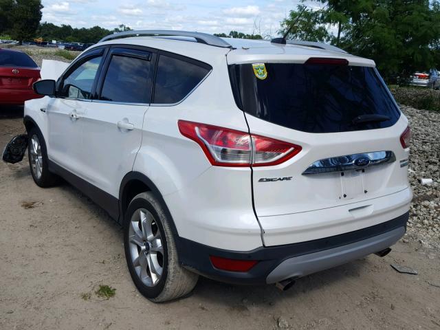 1FMCU0JX9FUC55952 - 2015 FORD ESCAPE TIT WHITE photo 3