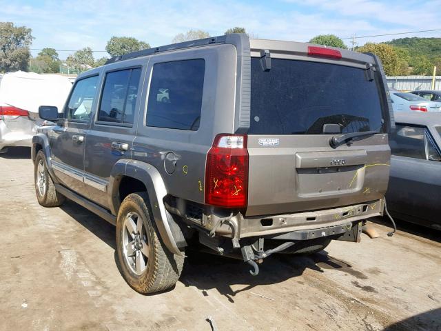 1J8HH48N16C329079 - 2006 JEEP COMMANDER ოქროსფერი ფოტო 3