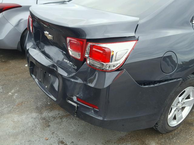 1G11B5SL6EF274982 - 2014 CHEVROLET MALIBU LS ნაცრისფერი ფოტო 9