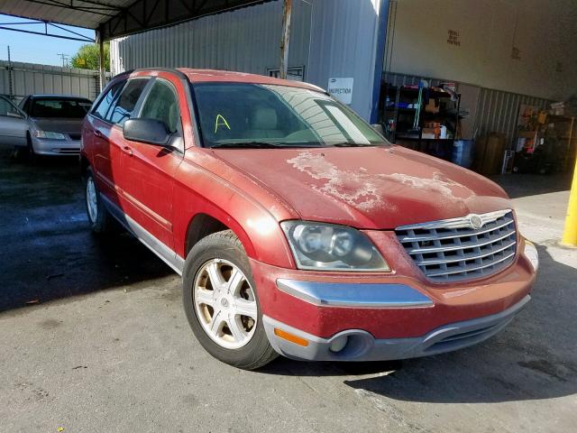 2A4GM68466R735619 - 2006 CHRYSLER PACIFICA T RED photo 1