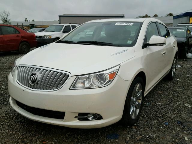 1G4GE5GD2BF183533 - 2011 BUICK LACROSSE C WHITE photo 2