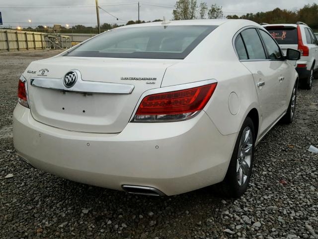 1G4GE5GD2BF183533 - 2011 BUICK LACROSSE C WHITE photo 4