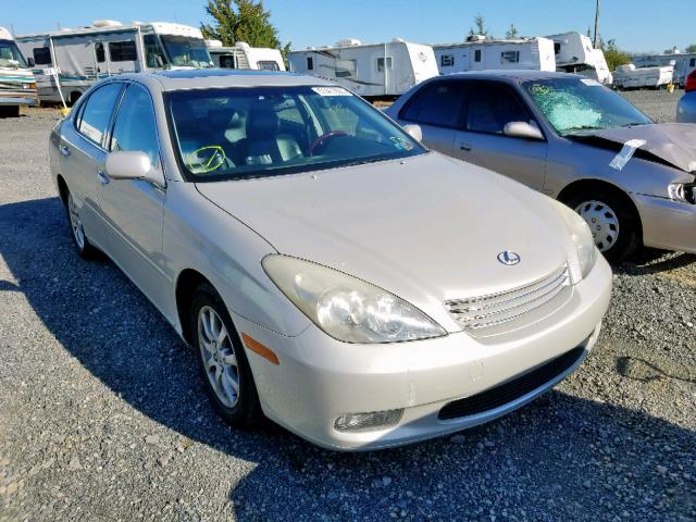 JTHBF30G736012295 - 2003 LEXUS ES 300 GRAY photo 1