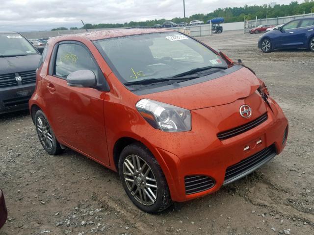 JTNJJXB09CJ011760 - 2012 TOYOTA SCION IQ ORANGE photo 1