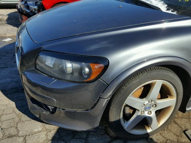 YV1MK672382080426 - 2008 VOLVO C30 T5 SILVER photo 9