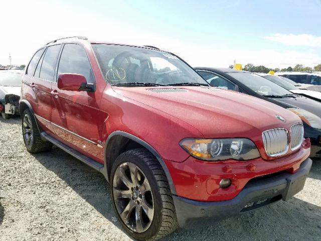 5UXFA93546LE83701 - 2006 BMW X5 4.8IS RED photo 1
