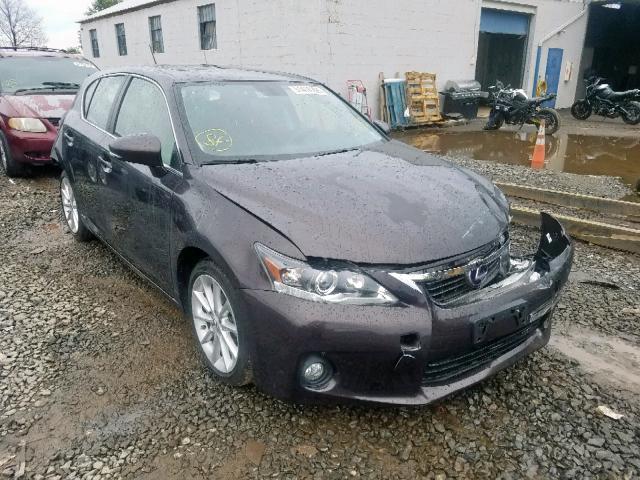 JTHKD5BH2D2160404 - 2013 LEXUS CT 200 CHARCOAL photo 1