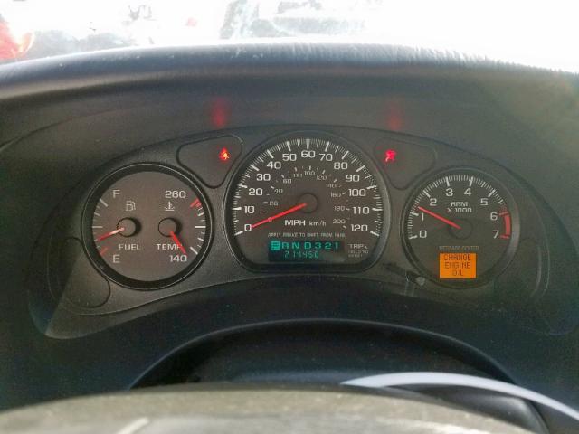 2G1WW12E239208178 - 2003 CHEVROLET MONTE CARL ვერცხლისფერი ფოტო 8