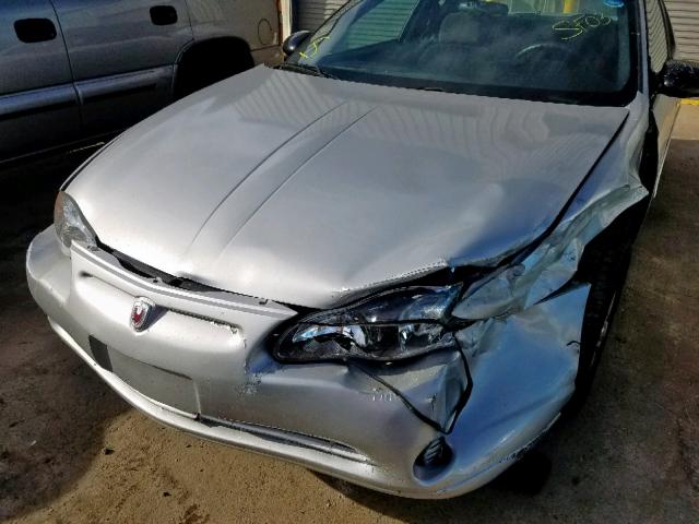 2G1WW12E239208178 - 2003 CHEVROLET MONTE CARL ვერცხლისფერი ფოტო 9