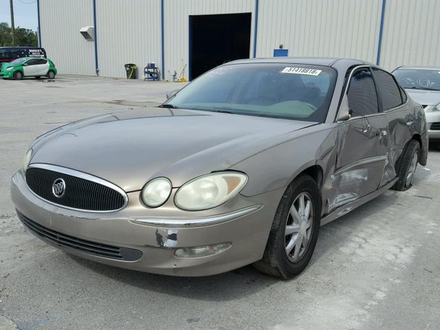 2G4WD582461223944 - 2006 BUICK LACROSSE C GOLD photo 2