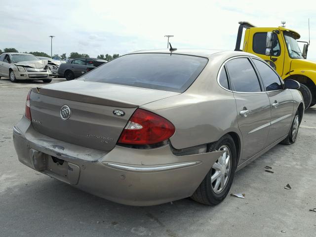 2G4WD582461223944 - 2006 BUICK LACROSSE C GOLD photo 4