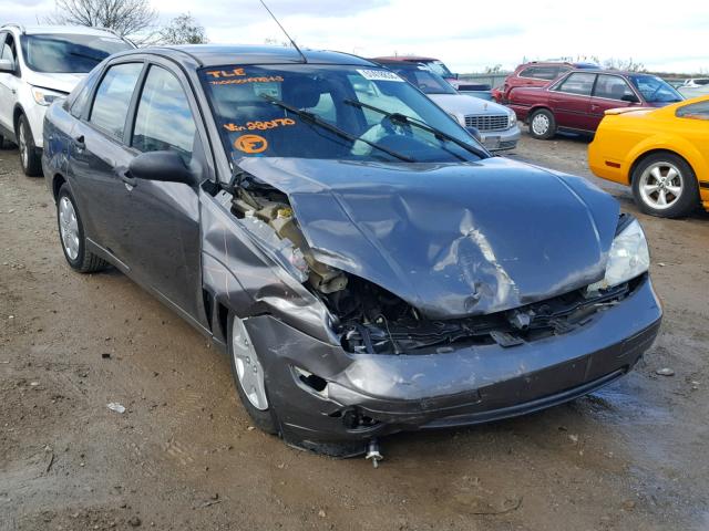 1FAFP34N57W280170 - 2007 FORD FOCUS ZX4 GRAY photo 1