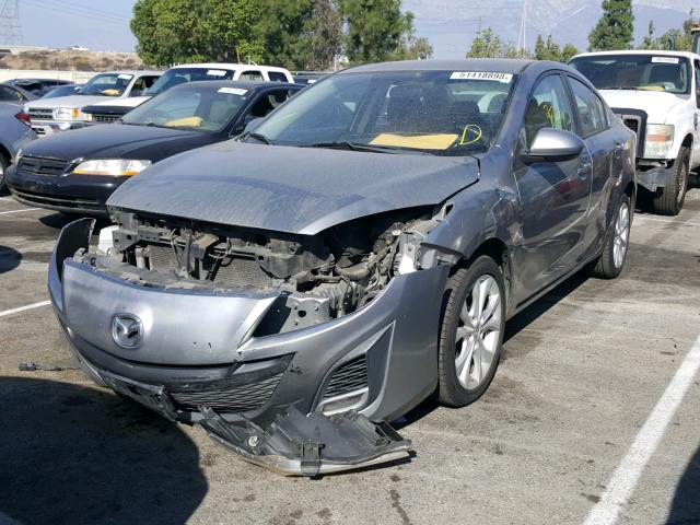 JM1BL1S62A1254361 - 2010 MAZDA 3 S GRAY photo 2