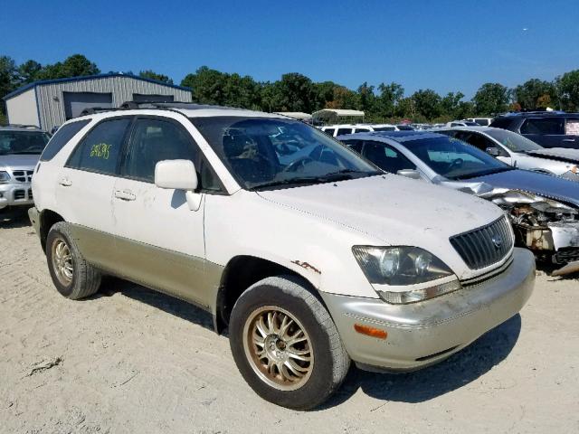 JT6HF10U9Y0124684 - 2000 LEXUS RX 300 WHITE photo 1