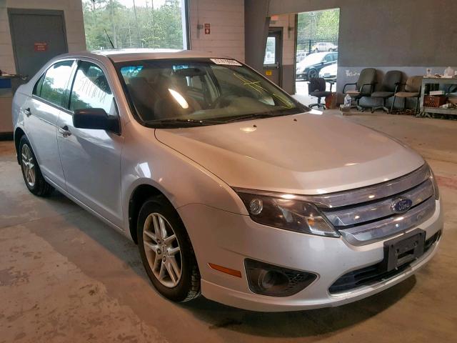 3FAHP0GA6AR190892 - 2010 FORD FUSION S SILVER photo 1