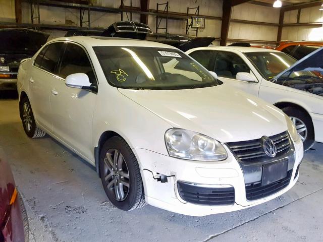 3VWSF71K76M734427 - 2006 VOLKSWAGEN JETTA 2.5 WHITE photo 1