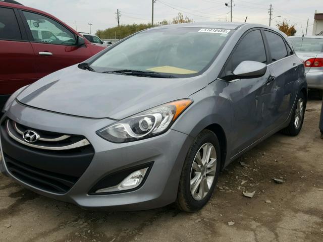 KMHD35LH9EU208090 - 2014 HYUNDAI ELANTRA GT SILVER photo 2