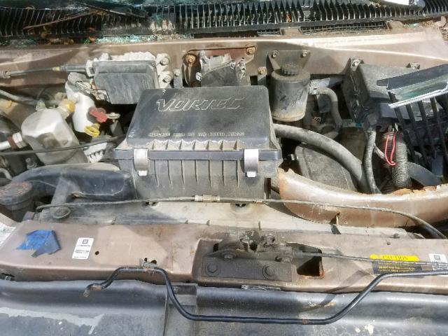 1GDEL19W3VB516452 - 1997 GMC SAFARI XT TAN photo 7