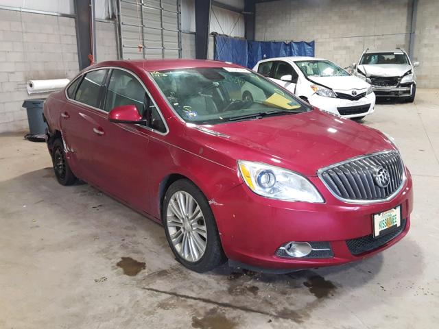 1G4PP5SK9E4171718 - 2014 BUICK VERANO MAROON photo 1