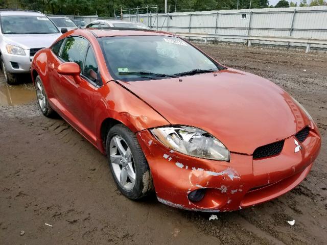 4A3AK24F97E019150 - 2007 MITSUBISHI ECLIPSE GS ORANGE photo 1