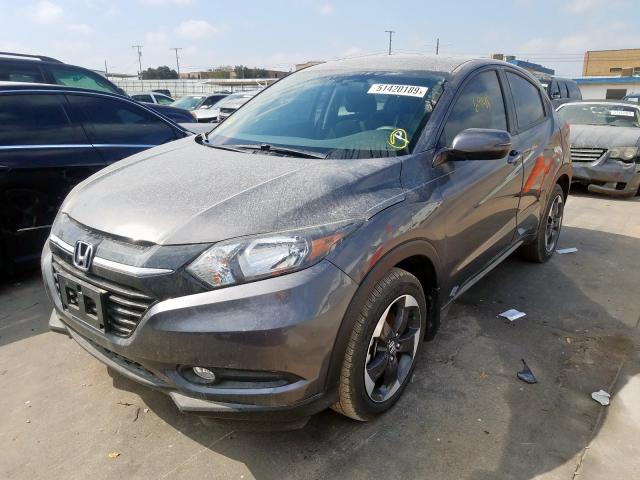 3CZRU6H57JG717064 - 2018 HONDA HR-V EX CHARCOAL photo 2