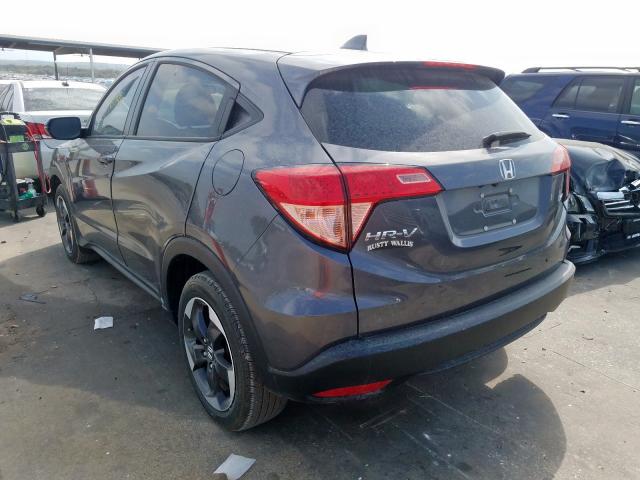 3CZRU6H57JG717064 - 2018 HONDA HR-V EX CHARCOAL photo 3