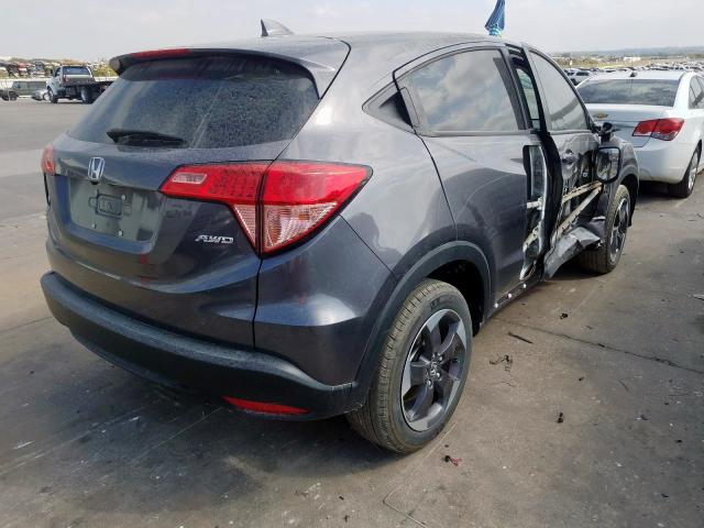 3CZRU6H57JG717064 - 2018 HONDA HR-V EX CHARCOAL photo 4