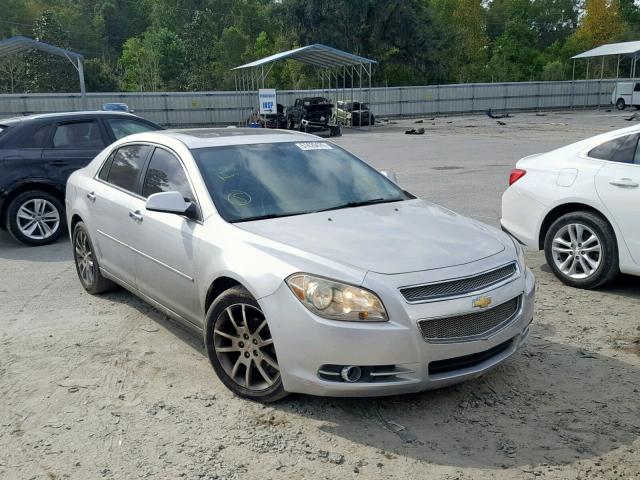 1G1ZE5EB8AF259391 - 2010 CHEVROLET MALIBU LTZ ვერცხლისფერი ფოტო 1