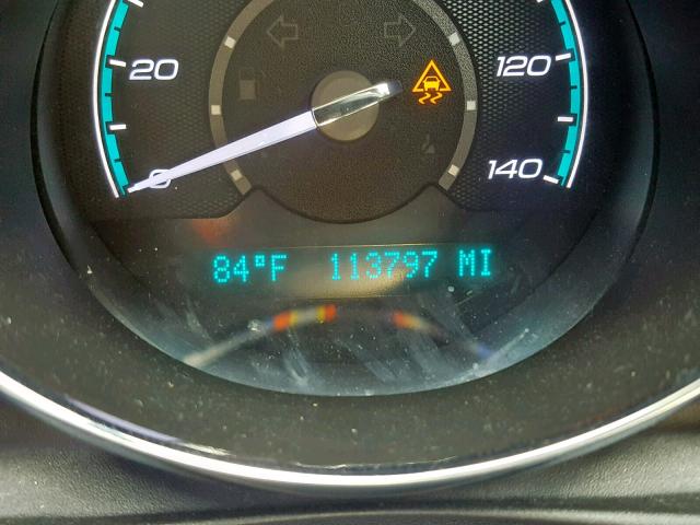 1G1ZE5EB8AF259391 - 2010 CHEVROLET MALIBU LTZ ვერცხლისფერი ფოტო 8