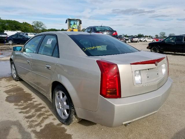 1G6DP577570173099 - 2007 CADILLAC CTS HI FEA GOLD photo 3