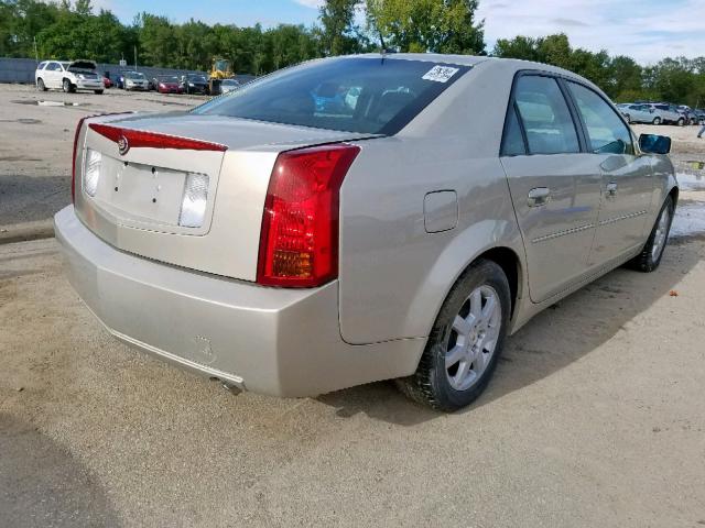 1G6DP577570173099 - 2007 CADILLAC CTS HI FEA GOLD photo 4