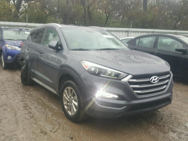 KM8J3CA44HU445355 - 2017 HYUNDAI TUCSON LIM GRAY photo 1