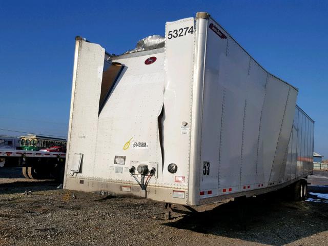 1GRAP062XGT609538 - 2016 GREAT DANE TRAILER 53 TRAILER WHITE photo 2