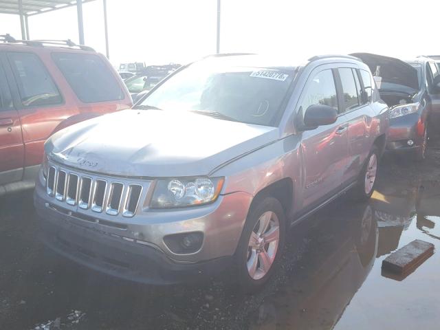 1C4NJCBA6GD589701 - 2016 JEEP COMPASS SP GRAY photo 2