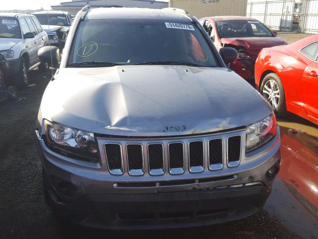 1C4NJCBA6GD589701 - 2016 JEEP COMPASS SP GRAY photo 9