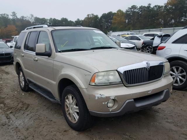 5LMEU88H44ZJ01510 - 2004 LINCOLN AVIATOR 棕色 照片 1